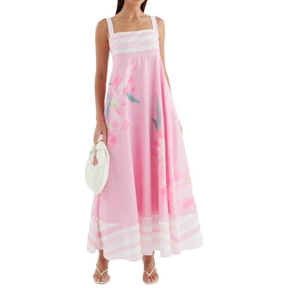 Oloey Womens  Printed Maxi Dress
